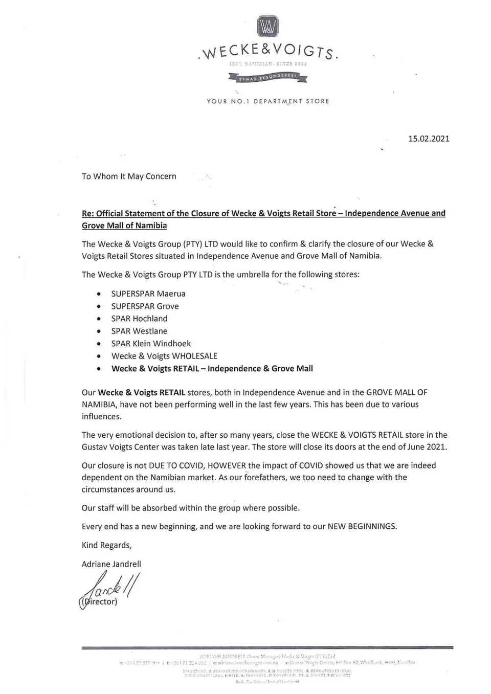 OfficialStatement-ClosureofWecke&VoigtsRETAIL-page-001.jpg