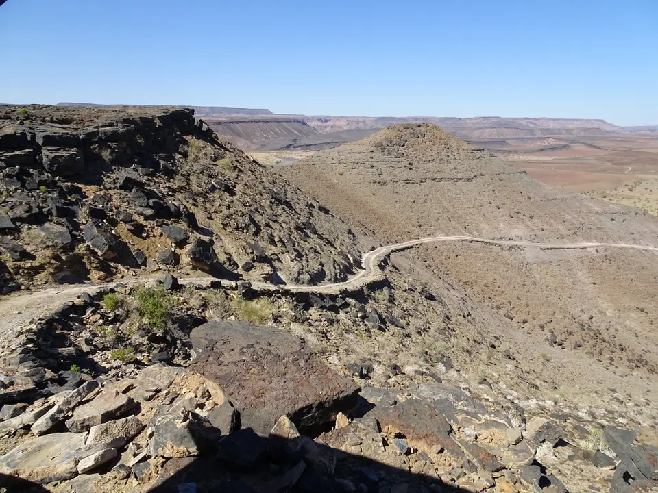 41.2AbfahrtindenFishRiverCanyon.JPG